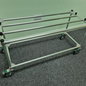 Fixed Height Coffin Trolley Wheel Bier