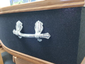 Black Glitter Coffin - Image 5