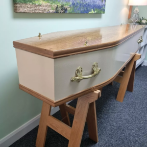 Country Cream Coffin