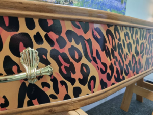 Leopard Print Coffin - Image 4