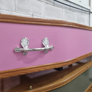 Pretty In Pink Coffin
