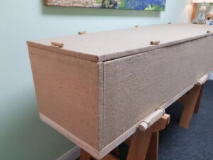 Rectangular Jute Coffin