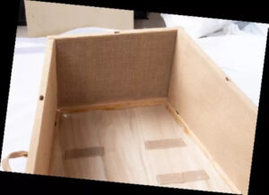 Rectangular Jute Coffin - Image 3