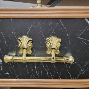 Black Marble Effect Coffin